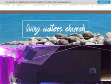 Tablet Screenshot of livingwatersbellshill.org